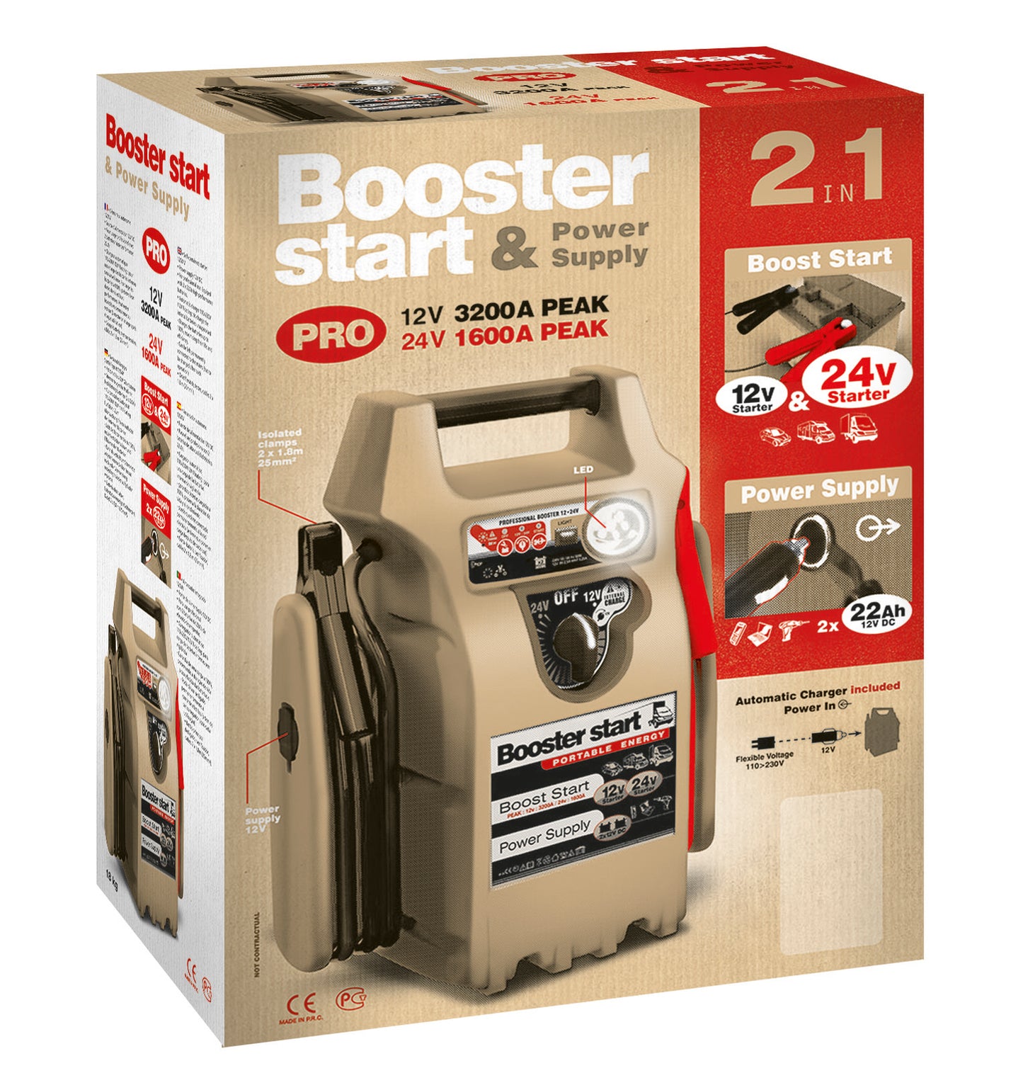 GYS STARTPACK TRUCK JUMP STARTER 026339