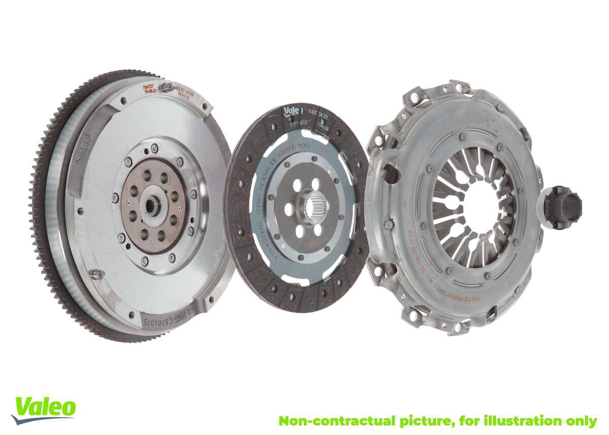 Valeo 837071 Full Pack DMF Clutch Kit (with Dual-Mass Flywheel)