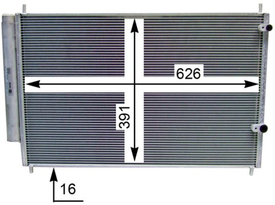 Expert Auto Parts – MAHLE AC801000S Air Conditioning Condenser