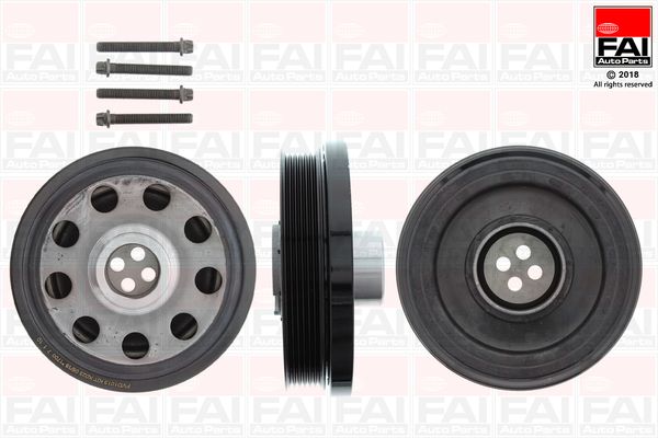 FAI AutoParts FVD1013K Crankshaft Pulley & Vibration Damper Kit (Fits BMW N47 Engines)