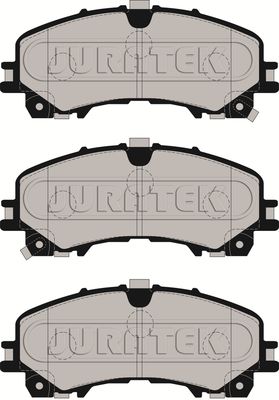 Juratek JCP8095 Front Brake Pads Nissan X-Trail T32 T32RR 320mm discs