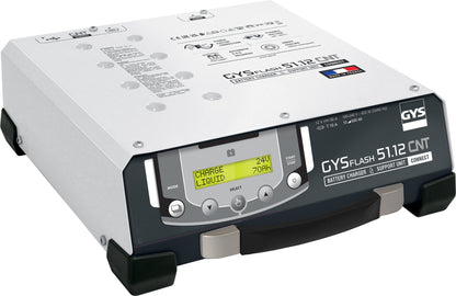 GYSFLASH 51.12 CNT FV high-power 50A CONNECTED charger (2.5M cables)