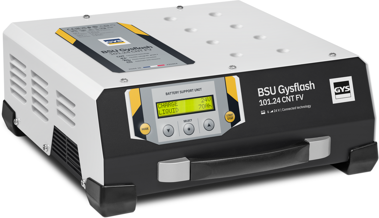 GYSFLASH 101.24 CNT FV Smart Diagnostic Battery Charger (100A)
