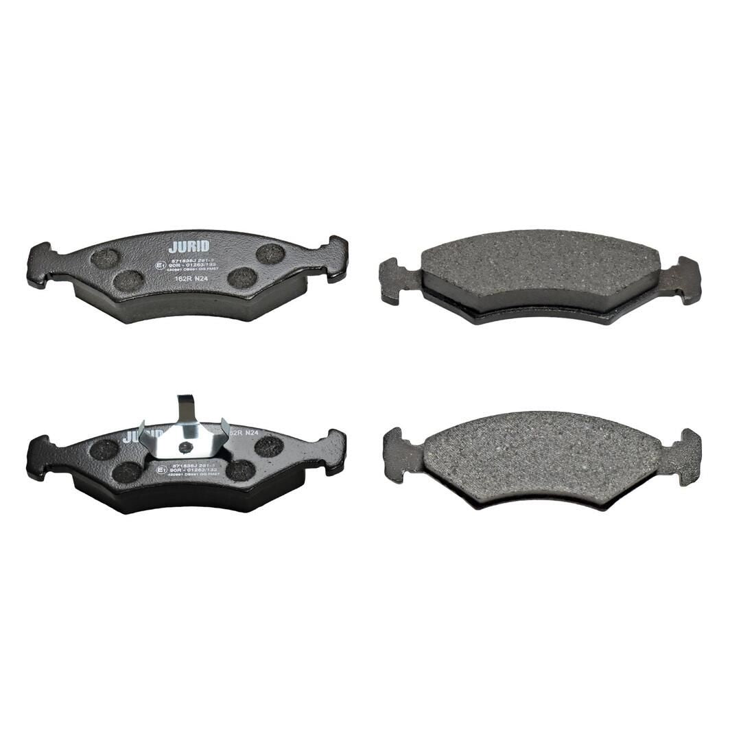 Premium Braking Reliability: JURID 571536J Brake Pad Set (Axle Set)