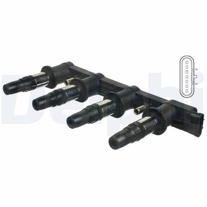 Genuine Delphi CE01841-12B1 Ignition Coil Pack