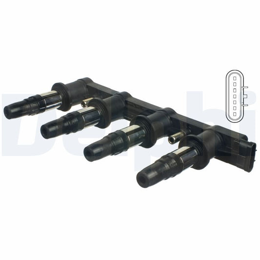 Genuine Delphi CE01841-12B1 Ignition Coil Pack