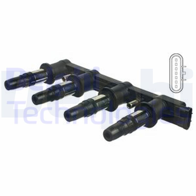 Genuine Delphi CE01841-12B1 Ignition Coil Pack