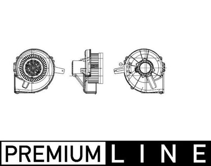 MAHLE Premium Line Interior Blower Motor (AB19000P) – Right-Hand Drive