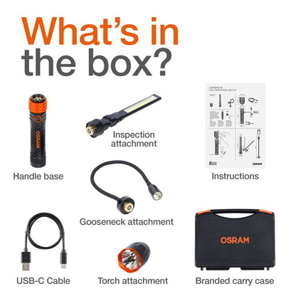 OSRAM LED inspect 3-IN-1 INSPECTION LIGHT KIT LEDIL417